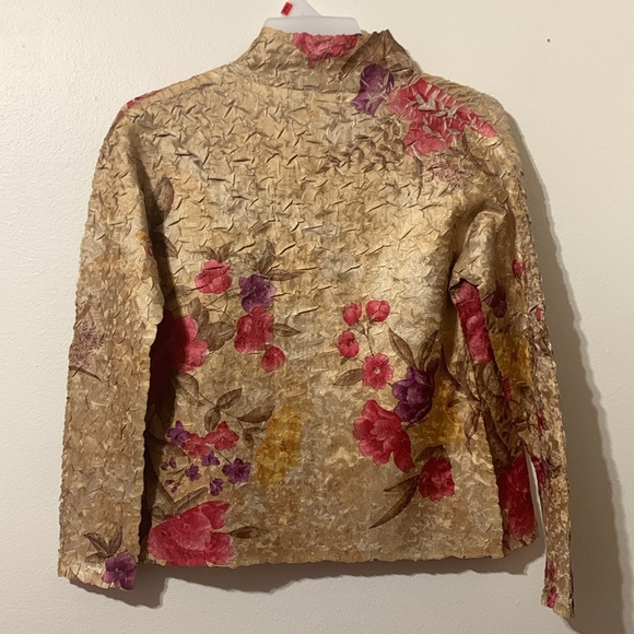 She’s All That Gold/Red Tank & Cover Top Size M Very Elegant Used - Picture 2 of 11